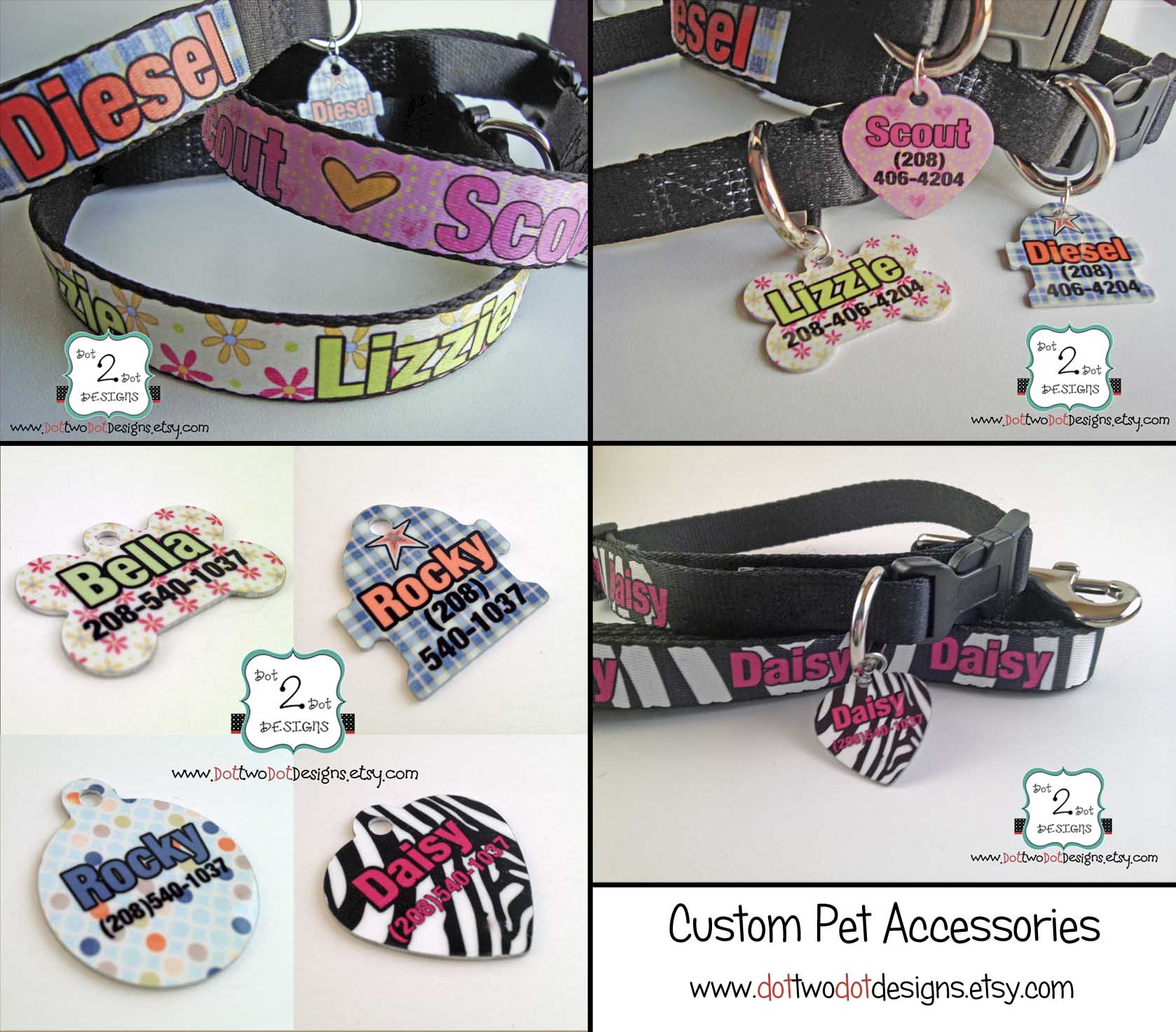 Pet Accessories made with sublimation printing
